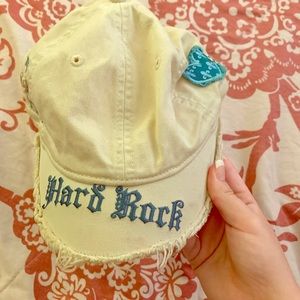 Hard rock authentic hat barely worn